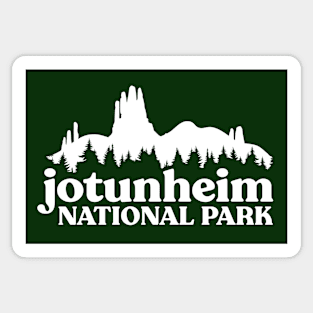 Jotunheim National Park Sticker